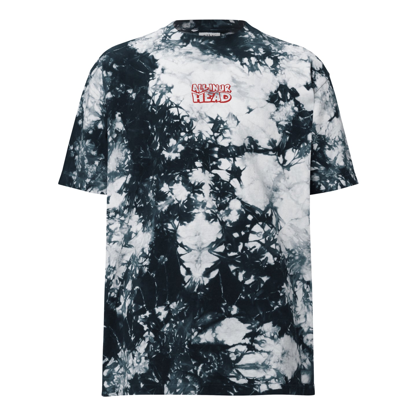 the 'spin this pit' oversized tee - tie die