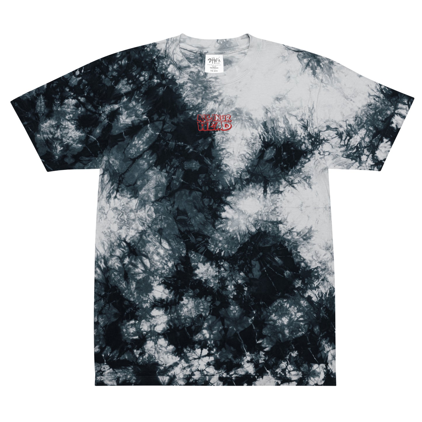 the 'spin this pit' oversized tee - tie dye